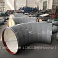 Wear-resistant ceramic elbow, tee, reducer, wear-resisting bend