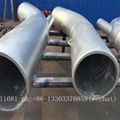 high chromium cast iron elbow，cerametal wear-resistant alloy pipe and elbow 