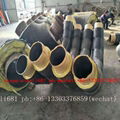 Insulation elbow and polyurethane steel pipe