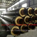 Insulation elbow and polyurethane steel pipe