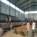 Insulation elbow and polyurethane steel pipe