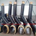 Insulation elbow and polyurethane steel pipe