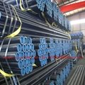 seamless steel pipe ASTM A106 API 5L C45  C30  BALCK PIPE  8