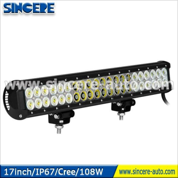 36w dc10-32V offroad truck led light bars  4