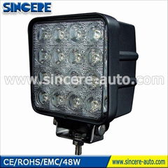 Guangzhou offroad truck 4inch 12v 48w led work light 