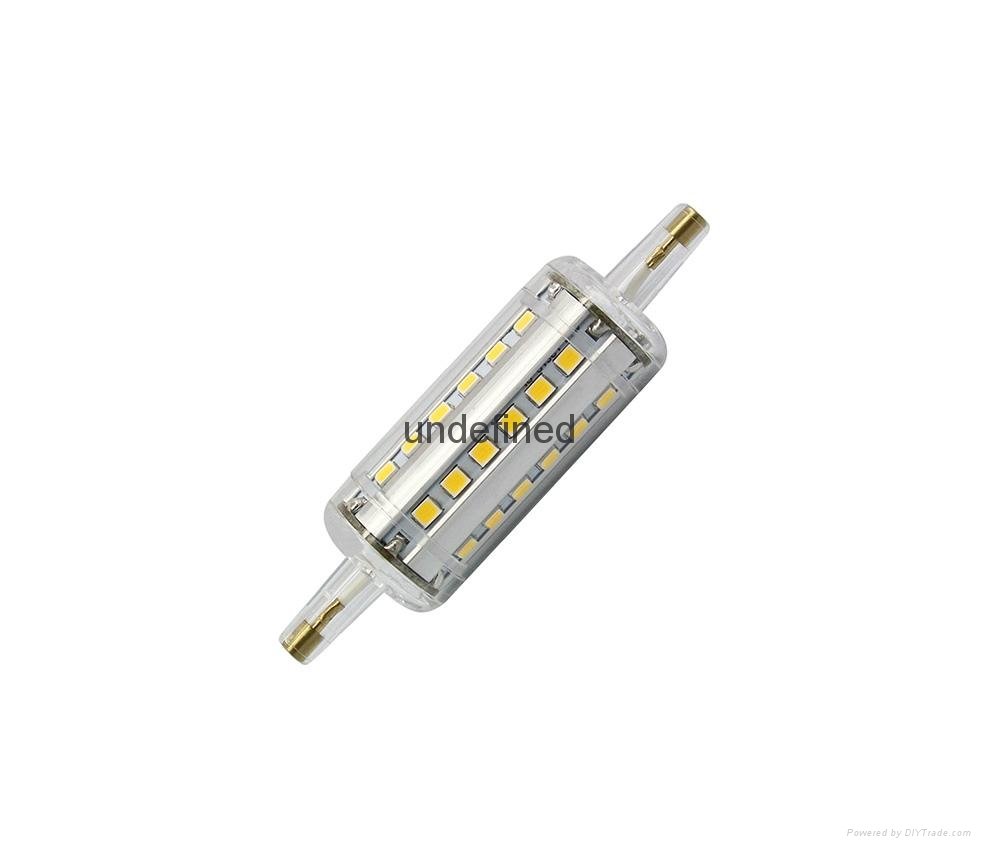 newest led linear dimmable 5w 78mm r7s led