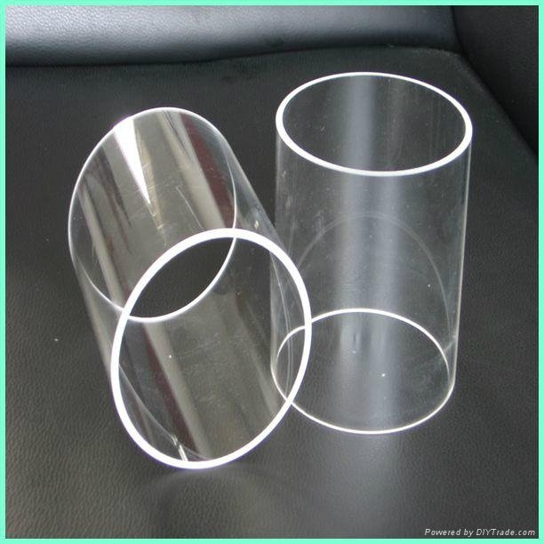 Customized High Purity Clearly Quartz Tube With Low OH