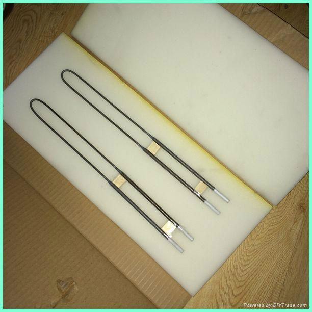 U type Molybdenum Disilicide MoSi2 Heating Element 1800C 