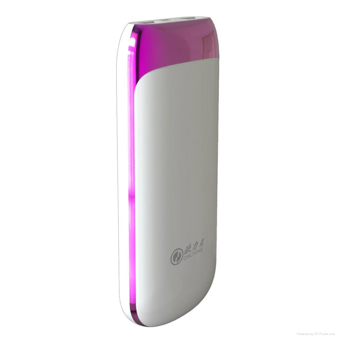 Newest design Dual USB Portable Mobile Power Bank 10000mAh 3