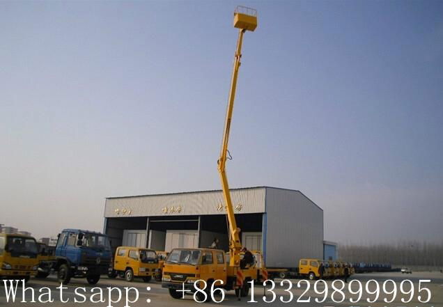 JMC double rows 14m-16m high altitude operation  truck for sale 