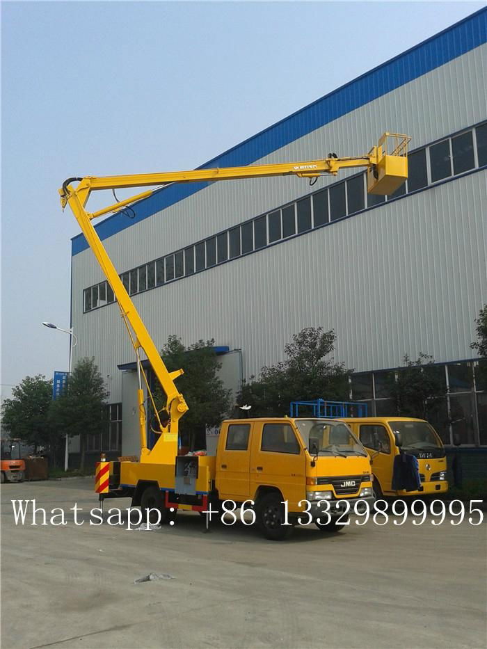 江鈴雙排12米-16JMC double rows bucket truck for sale 米高空作業車(國六雙排 5