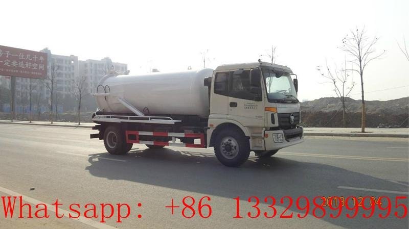 Dongfeng 16cbm sewage suction truck 2
