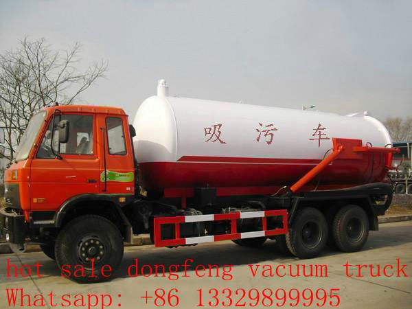 Dongfeng 16cbm sewage suction truck 4