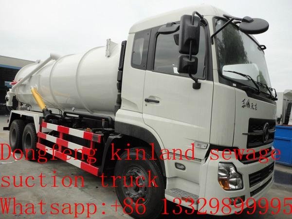 Dongfeng 16cbm sewage suction truck 5