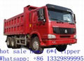 North benz 6*4 dump truck for sale 