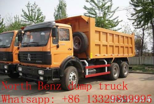 North benz 6*4 dump truck for sale  3