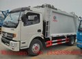 dongfeng 8cbm garbage compactor truck for sale 