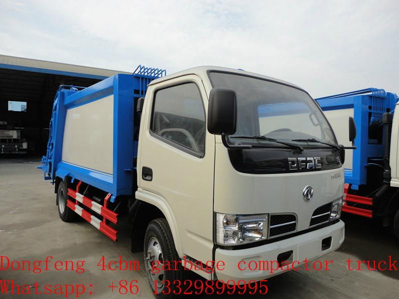 dongfeng 8cbm garbage compactor truck for sale  4