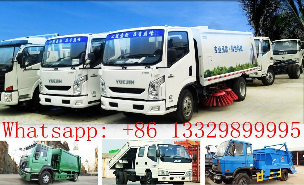 dongfeng 8cbm garbage compactor truck for sale  5