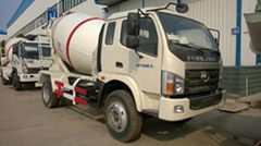 forland small 3-4cbm concrete mixer truck for sale