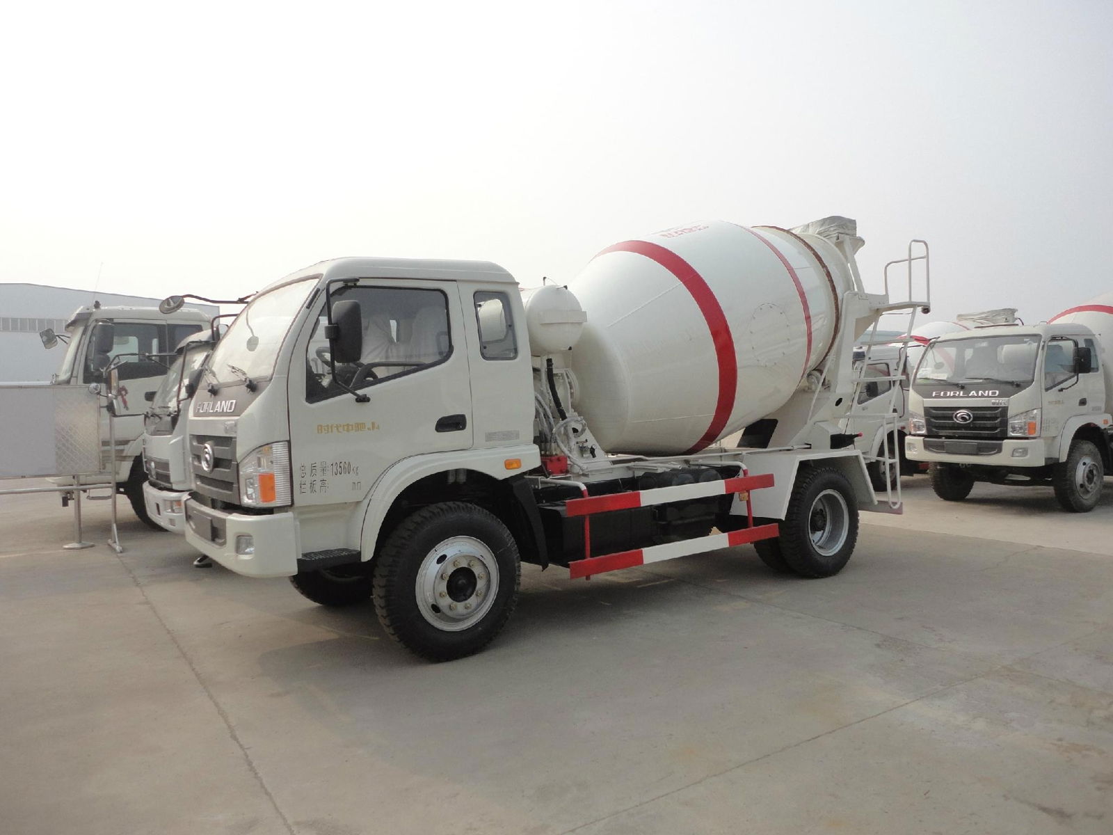 forland small 3-4cbm concrete mixer truck for sale  4