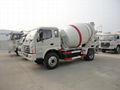 forland small 3-4cbm concrete mixer truck for sale 