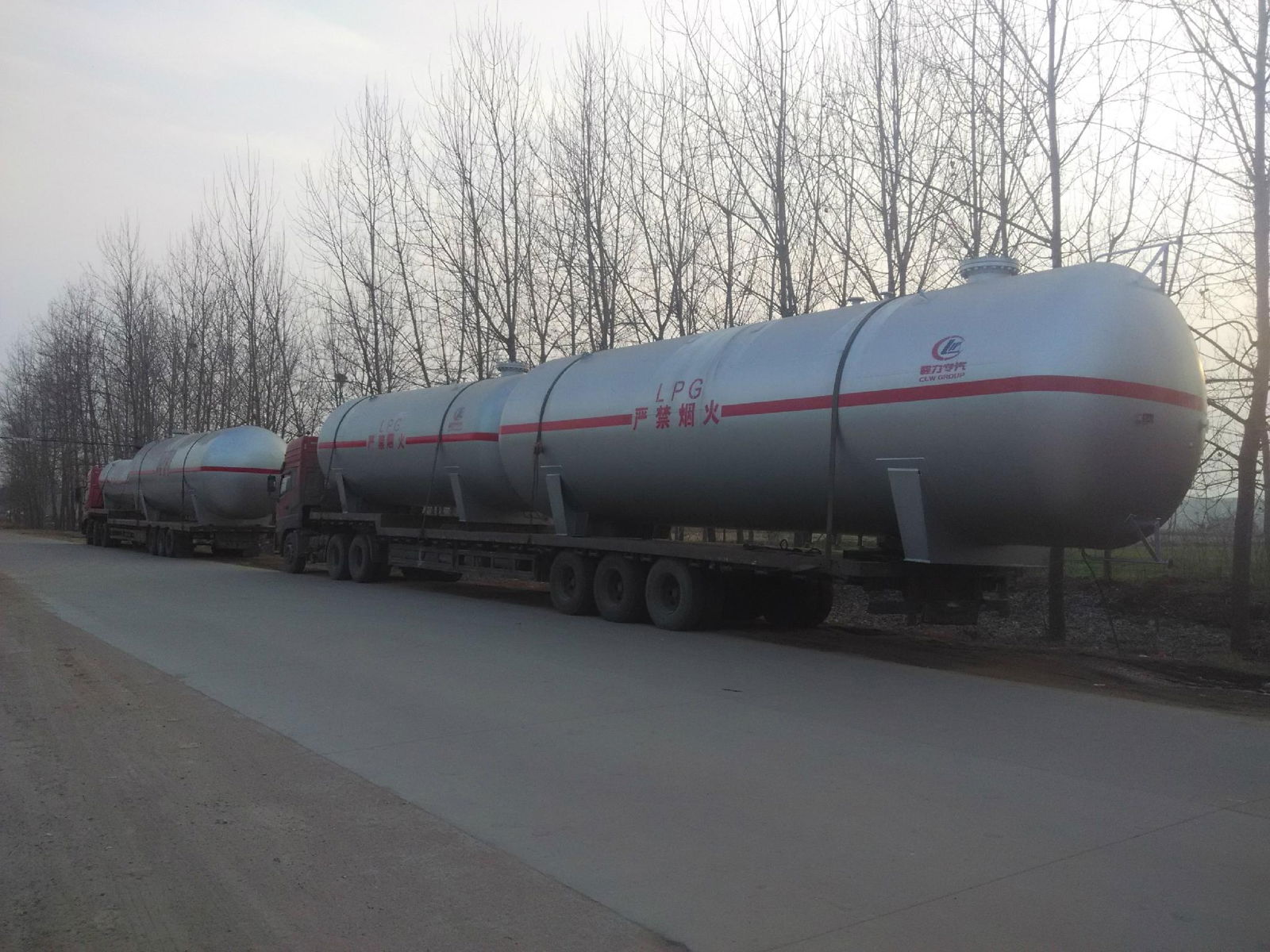 CLW 100,000L LPG gas storage tank for sale  4