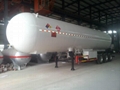 2 axles 40.5cbm LPG gas trailer for sale