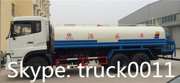 Dongfeng Kinland 6*4 water bowser truck for sale 