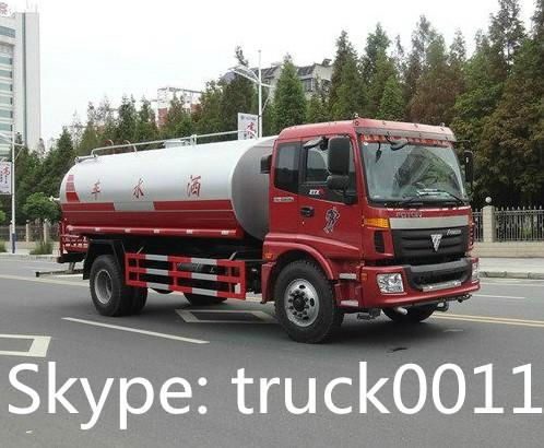 Dongfeng Kinland 6*4 water bowser truck for sale  3