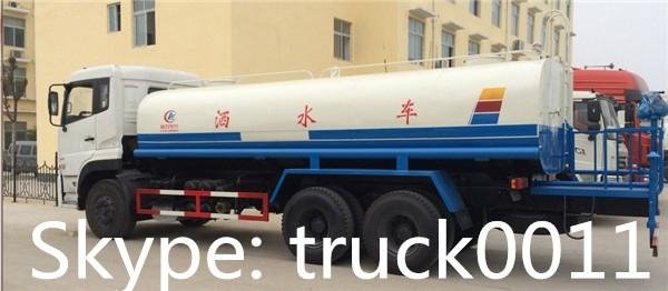 Dongfeng Kinland 6*4 water bowser truck for sale  5