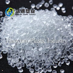 crystal plastic PVC granules for shoe soles