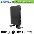 Cost effective thin client pc X1 256MB RAM 1GB Flash fast and stable cloud PC