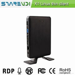 2015 green thin client pc X1  fast and stable cloud PC low consumption