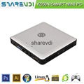 stand alone green  Intel I5 core MINI PC 2G RAM 16G SSD  elegant design usb2.0*8 2