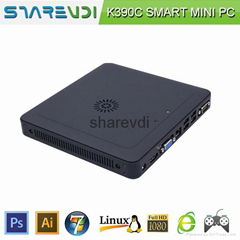 Cheap brand new mini desktop computer celeron 1037U dual core 1.8Ghz  8*usb2.0 