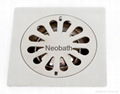 SS good quality kitchen and bathroom floor drain 10*10cm 2