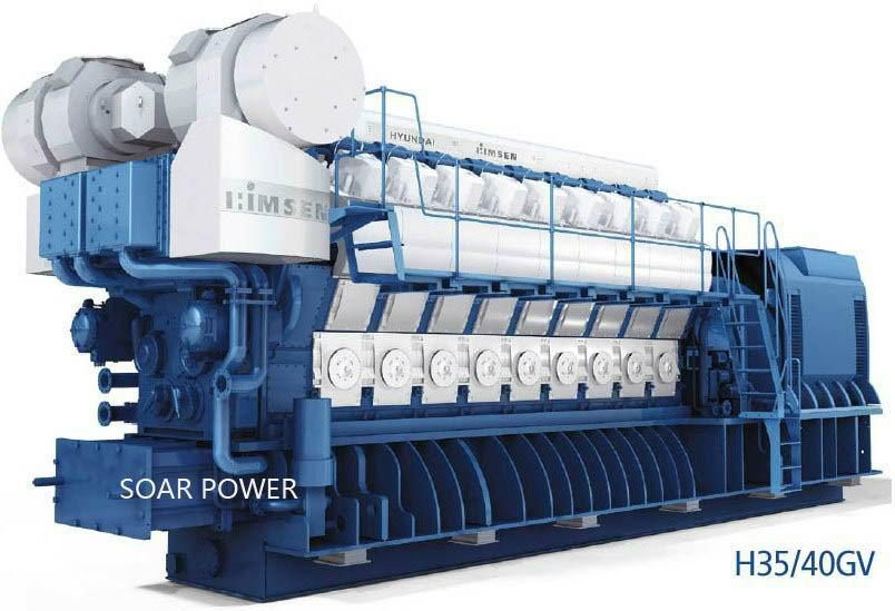 Hyundai Gas Generator Sets (2.7 MW to 21 MW)