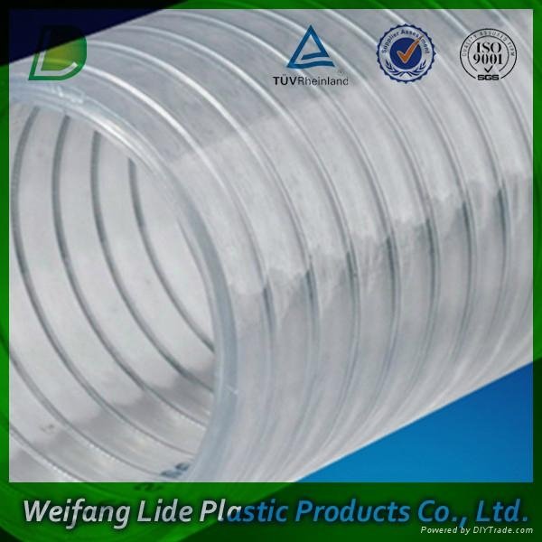 PVC Steel Wire Suction Hose 2