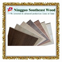 Southeast popular cheap laminated melamine sheets chipboard 