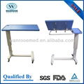 BDT001G Stainless Steel adjustable Over Bed Table