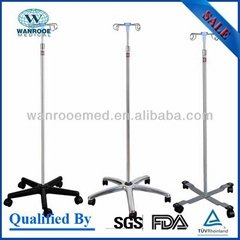 BIV01 height adjustable stainless steel hospital drip stand