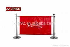 High Quality Cafe banner stanchion For