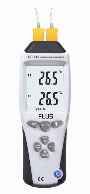 Two/Four-Channel Thermocouple Thermometer ET-959