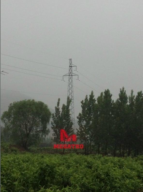 35KV double circuit power transmission line steel Towers In power transmission l 4