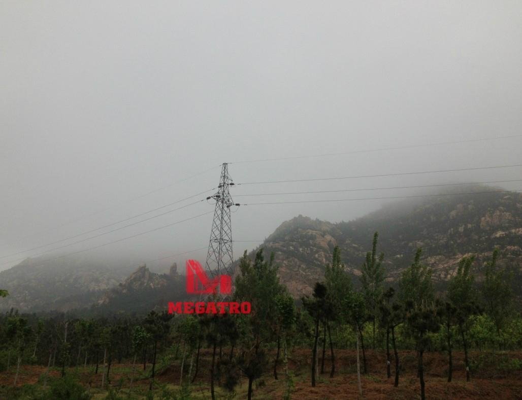 35KV double circuit power transmission line steel Towers In power transmission l 5