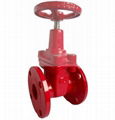 DIN Resilient Seat Non Rising Stem Gate Valve F4/F5 5