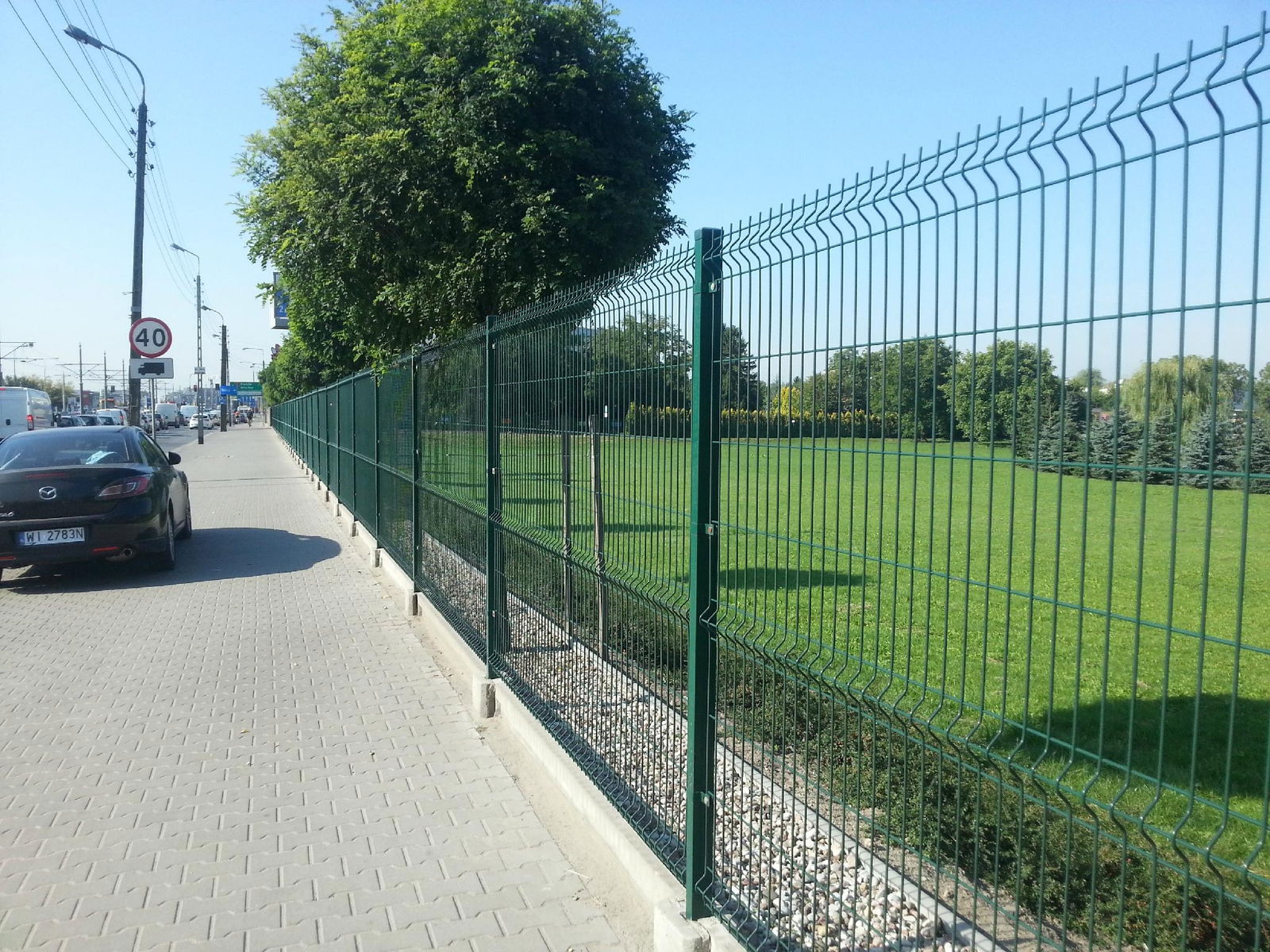 High quality Welded mesh wire fence prices reliable supplier 3