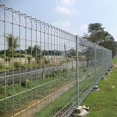 Hot sale galvanized BRC fence for home garden fence