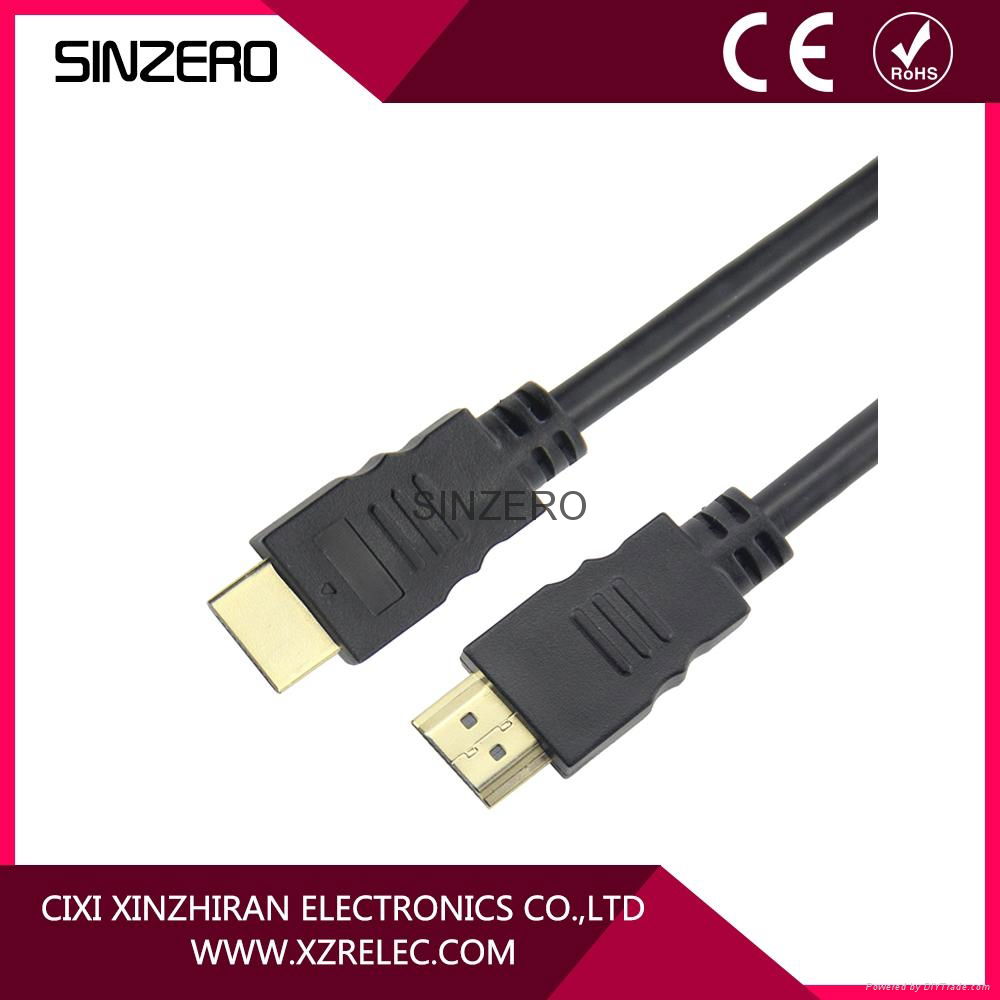 Gold plated HDMI cable for DVD HDTV player/black HDMI cable roll 2